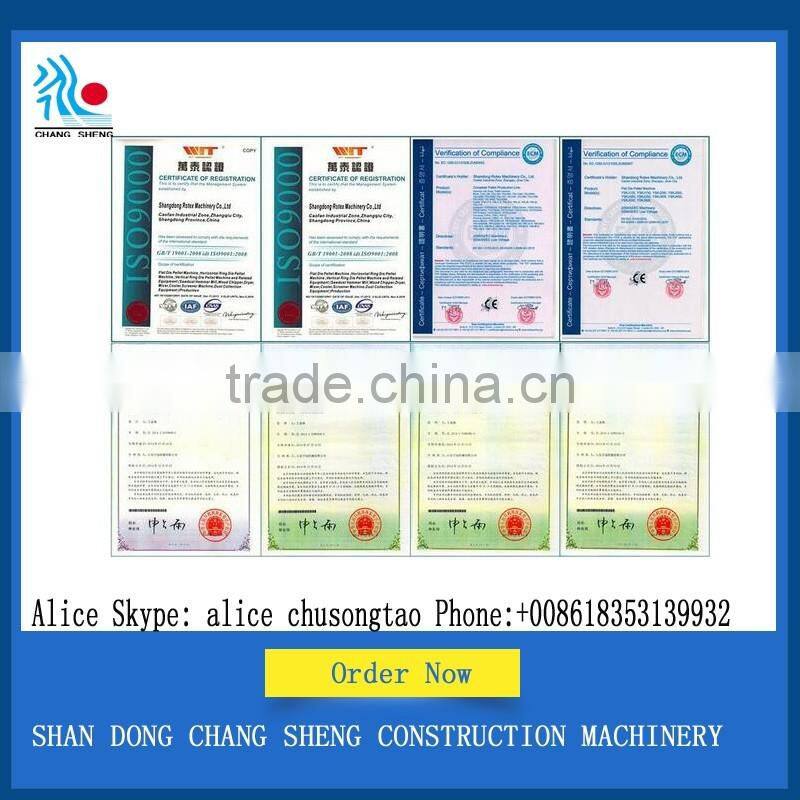 CSPM 2016 new CE Approved pellet machine wood biomass