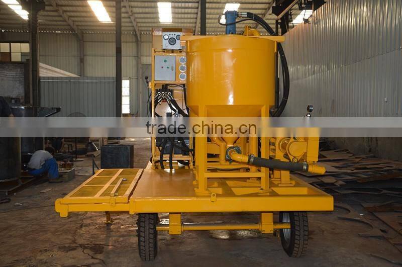 LGP200/300/100PI-D China manufacturer trailer cement grout mixing pump for sale