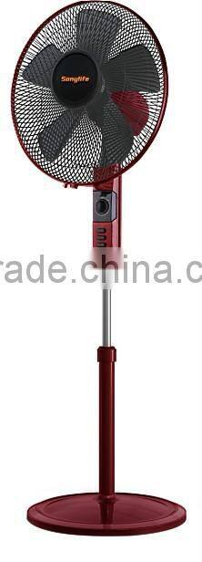 pedestal fan, Remote controlled with LED panel