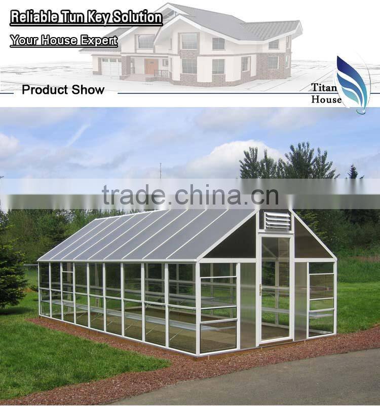 Easy Assembled Light Steel Garden Greenhouse