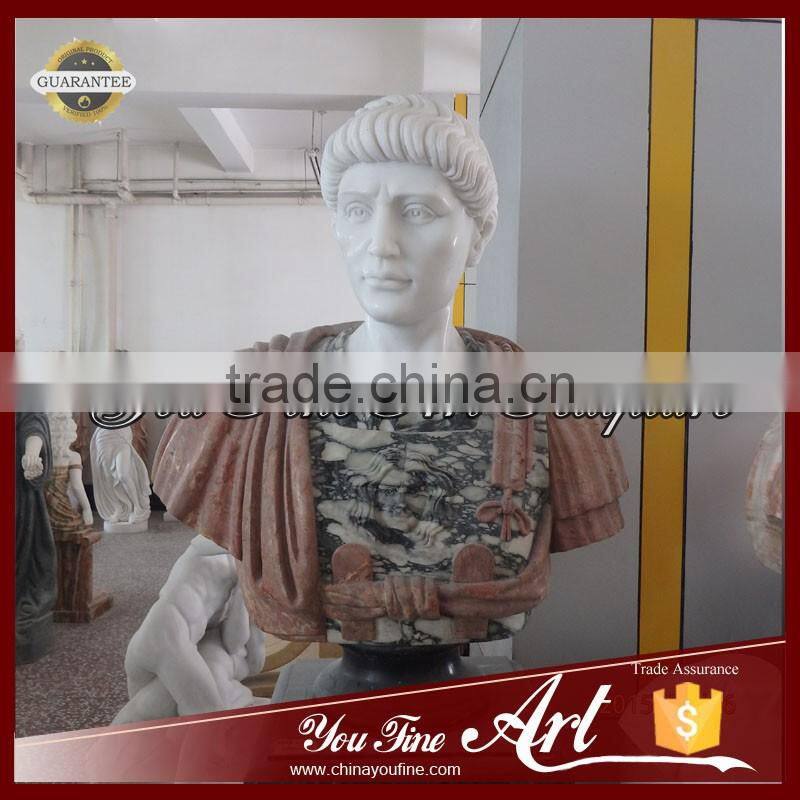 Indoor Natural Marble Male Bust Statue