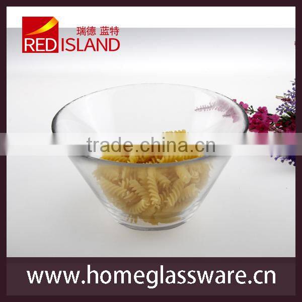 glass salad bowl, larege soup bowl, fruit bowl
