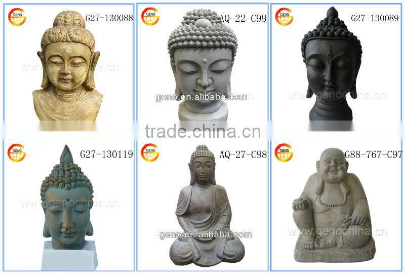 high quality little resin buddha for garden decor