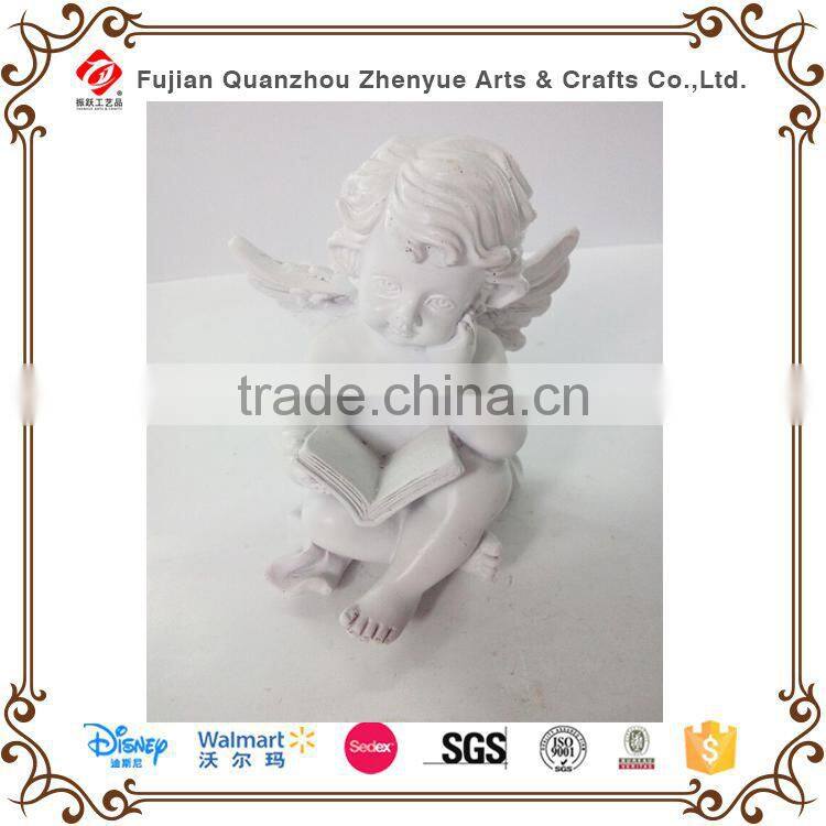 2015 custom resin life size angel statue