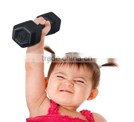 Buff Baby Dumbbell Baby Rattle