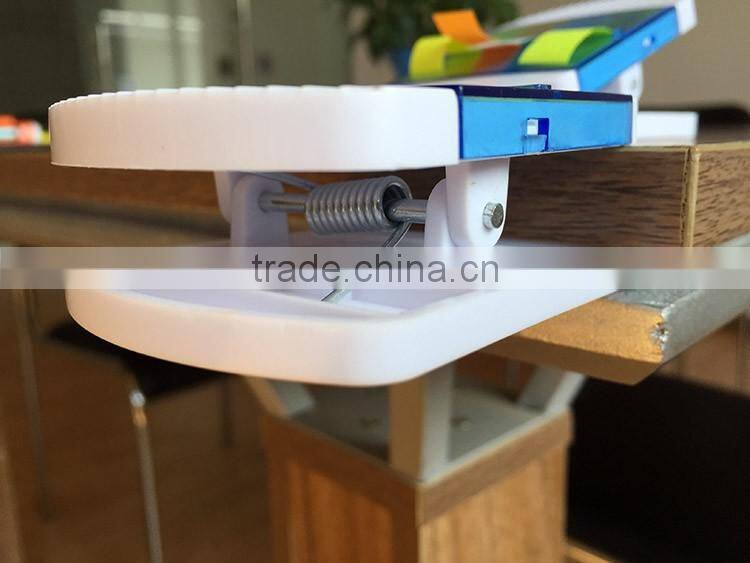 Under 1 dolar gift Newest design note clip promtion plastic sticky notes magnet paper clip