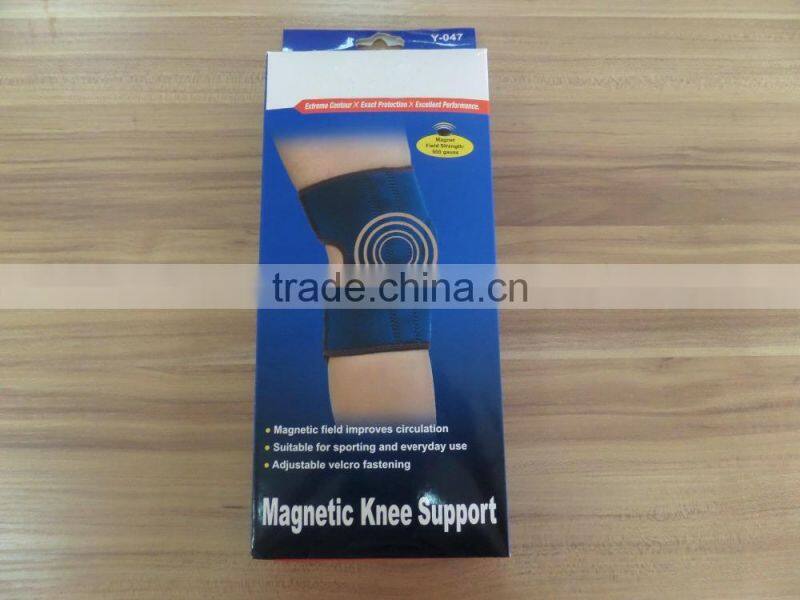 Magnetic knee support , Magnetic neoprene knee support