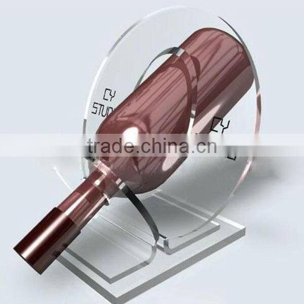 custom design acrylic wine display home use plexiglass acrylic bottle display hotel use PMMA lucite acrylic wine display wall