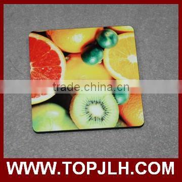 2017 Hot Sell Blank coaster dye sublimation cork metal MDF coaster