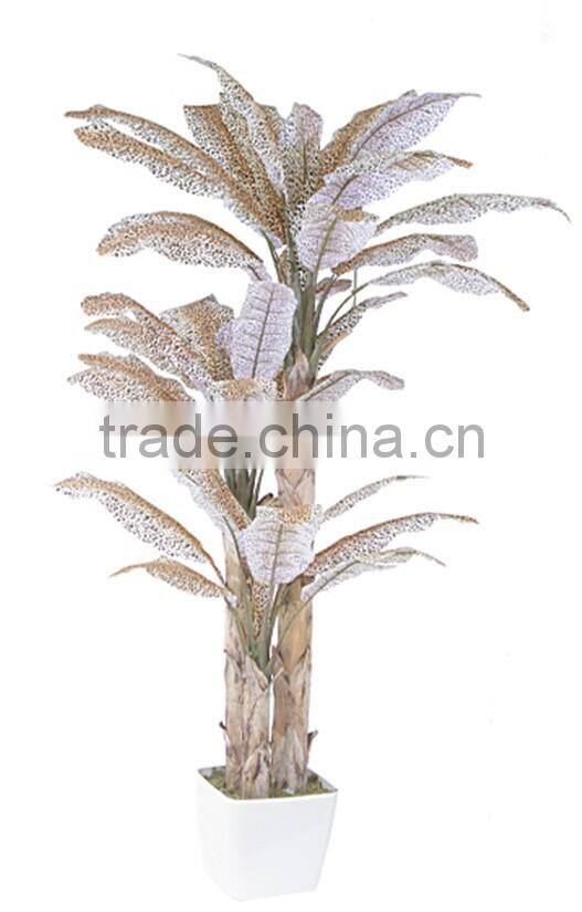 artificial bonsai tree artificial leopard print banana plantain fake trees