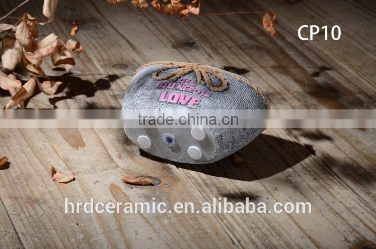 2015 Simple High Quality Round Cement Garden Pot indoor