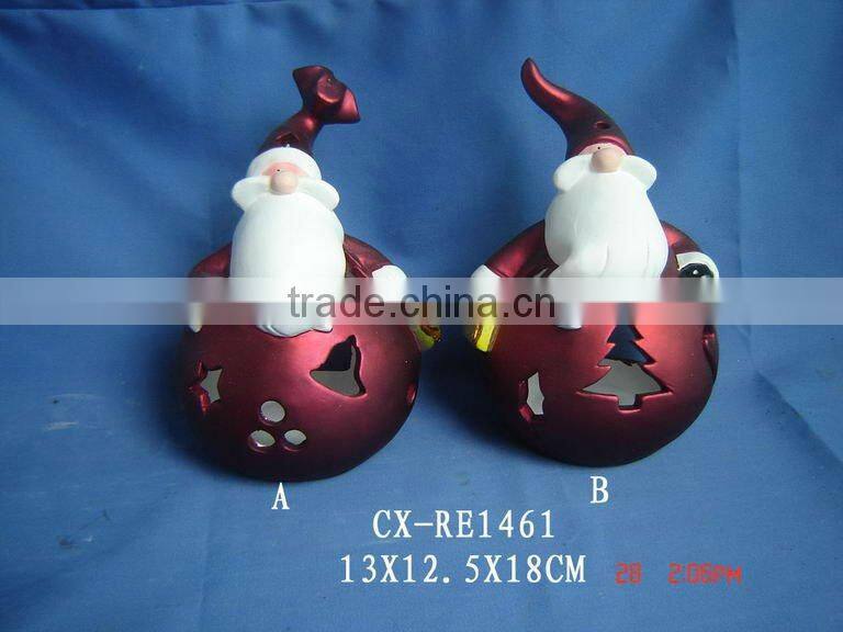 polyresin snowman figurine;realistic large polyresin figurine