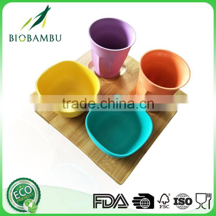 High standard Popular Traditional Corn starch bamboo kitchenware