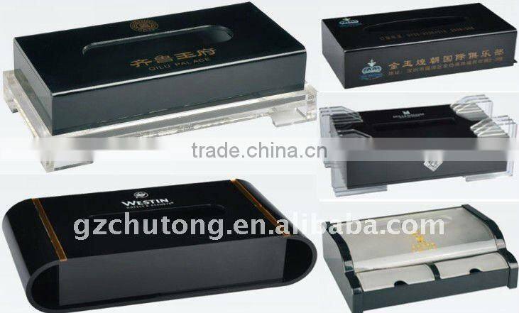 Hotel acrylic tissue box