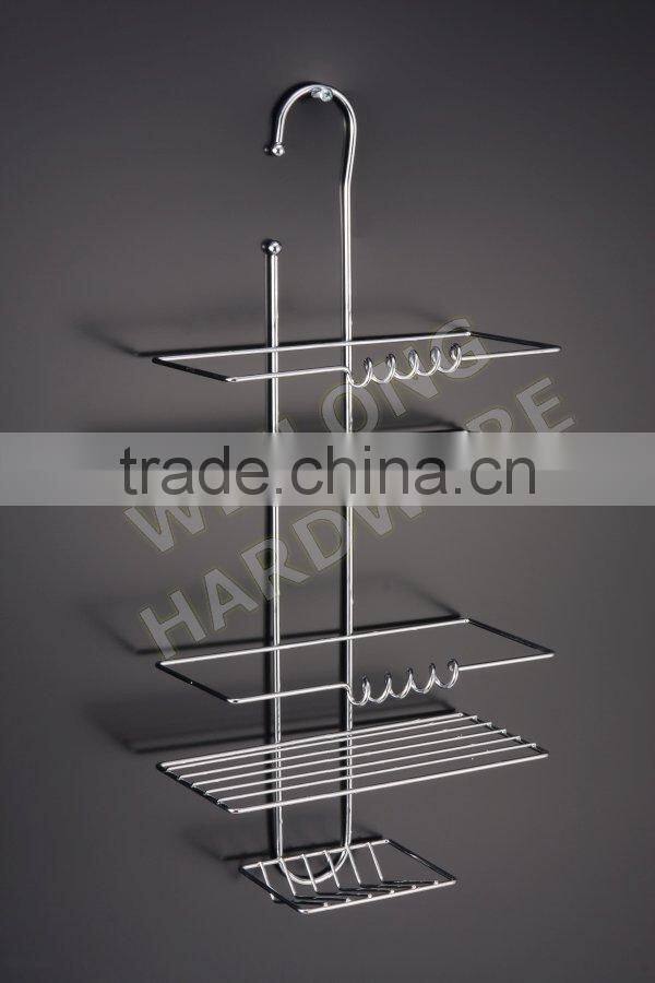 wall metal bathroom rack