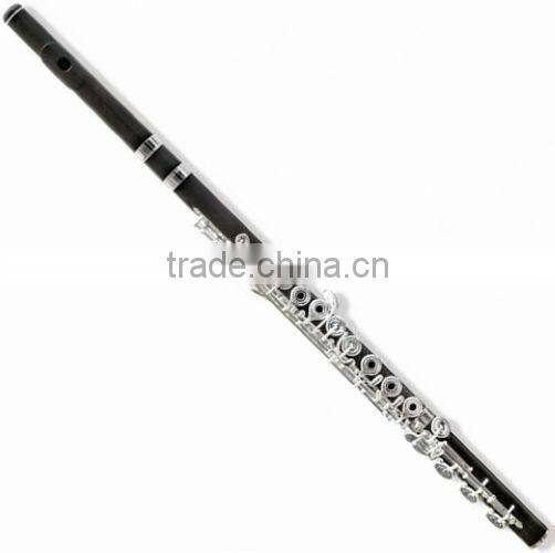 open hole C key metal flute for sale