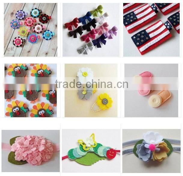eco friendly new products promotional gift wholesale ornaments fabric handmade felt balls on alibaba express