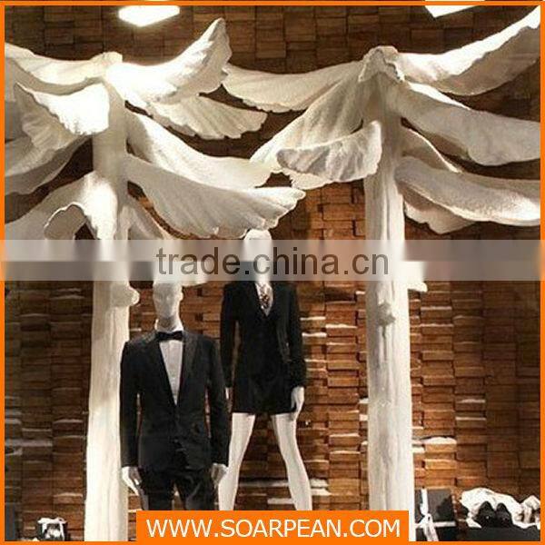 metal tree branch props window display