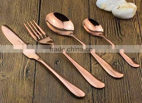 Luxurious ss304 kitchen tableware set, 18/8 cutlery , stainless steel spoon & forks