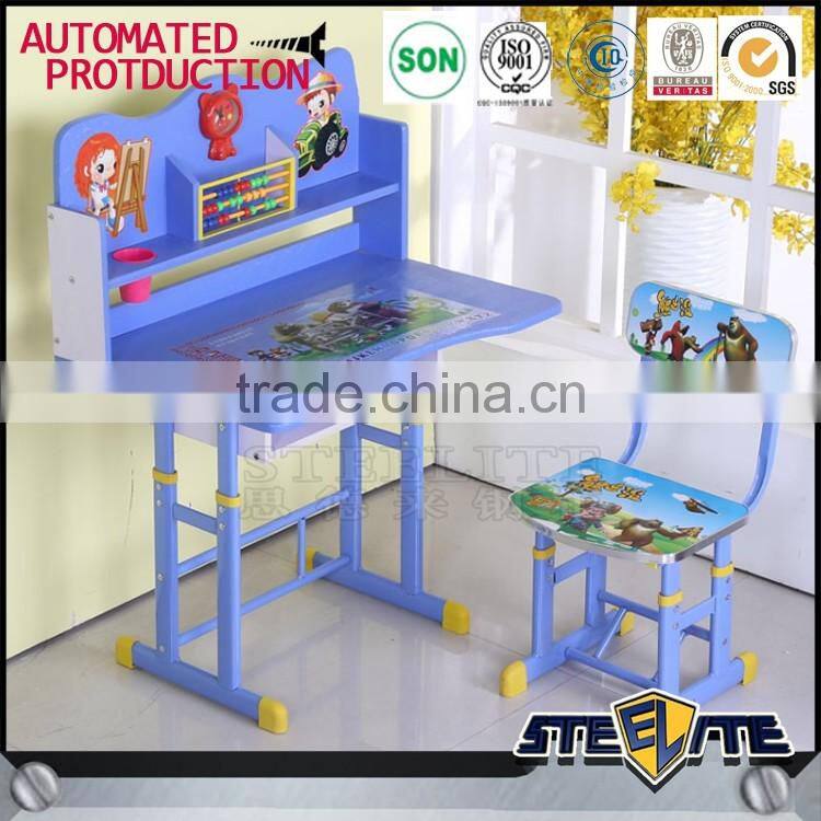 Muticolor kids table and chair set study table for kids