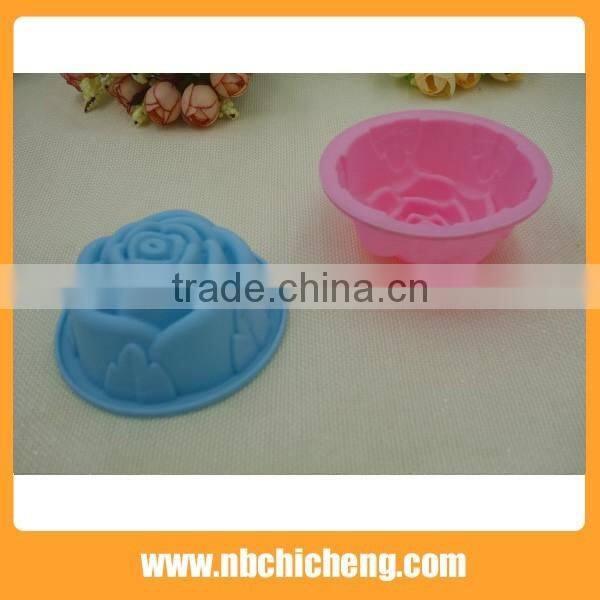 6 pcs/set silicone easter egg cake mold / silicone rose cake mold / christmas pancake molds