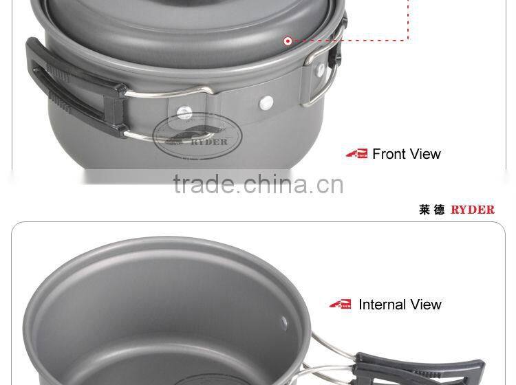 Hard Anodized Camping Cookware