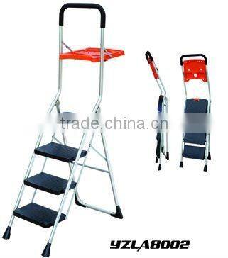 4step aluminum foldable ladder capacity 150kgs