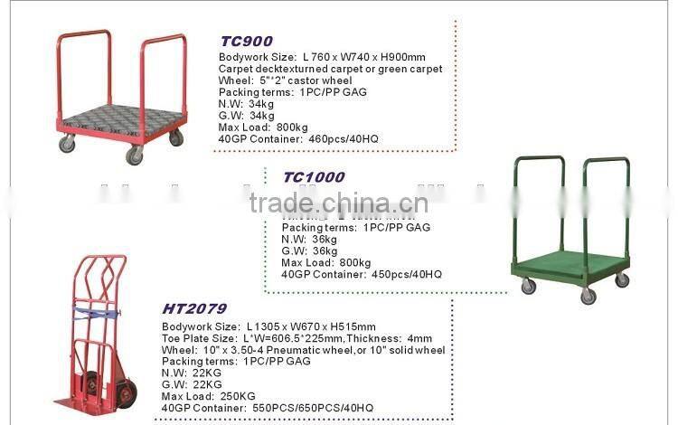 2016 hot selling plastic wheel barrow used in building and farming