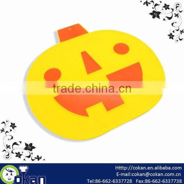 Halloween Pumpkin Silicone Pot Holder mat CK-SL381