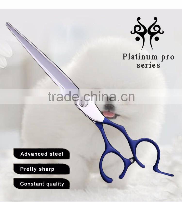 2017 Latest style Stainless Steel Pet Grooming Scissors Dog Scissor