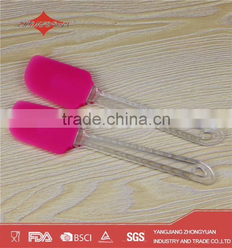 custom design silicone cake spatula