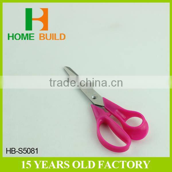 Factory price HB-S5081 5" Stainless Steel Home scissors with red handle