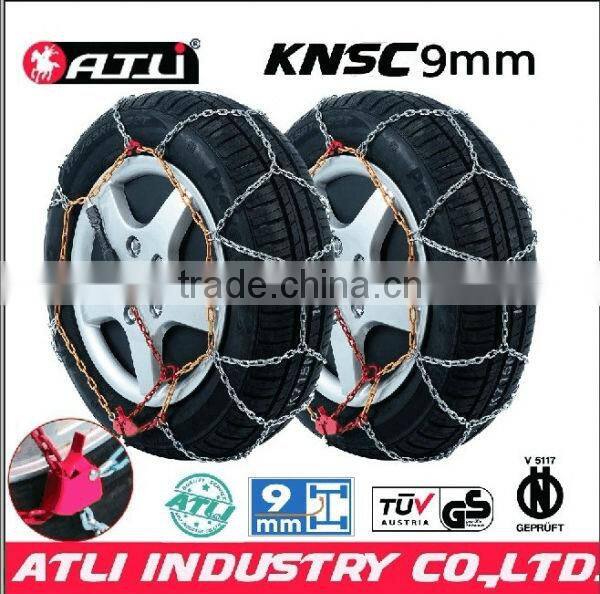 ATLI Alloy steel anti skid snow tire chains for passenger car