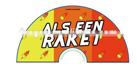 2016 promotion hand fans in customized print