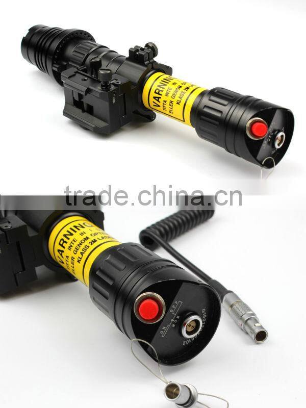 Suzero Zoomable Professional Long Distance nigh vision riflescope solution of 100mw Green Laser Designator (ES-LS-KS300)