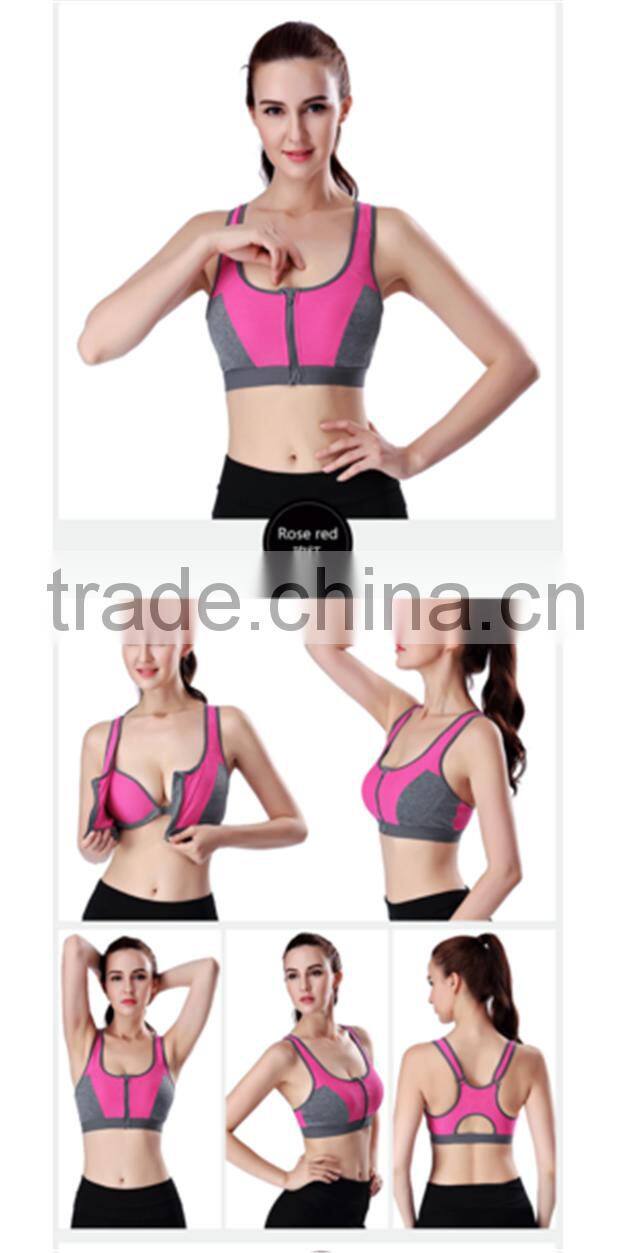 2016 Shuoyang Factory Wholesale Hot Sexy Custom Women Sports Bra