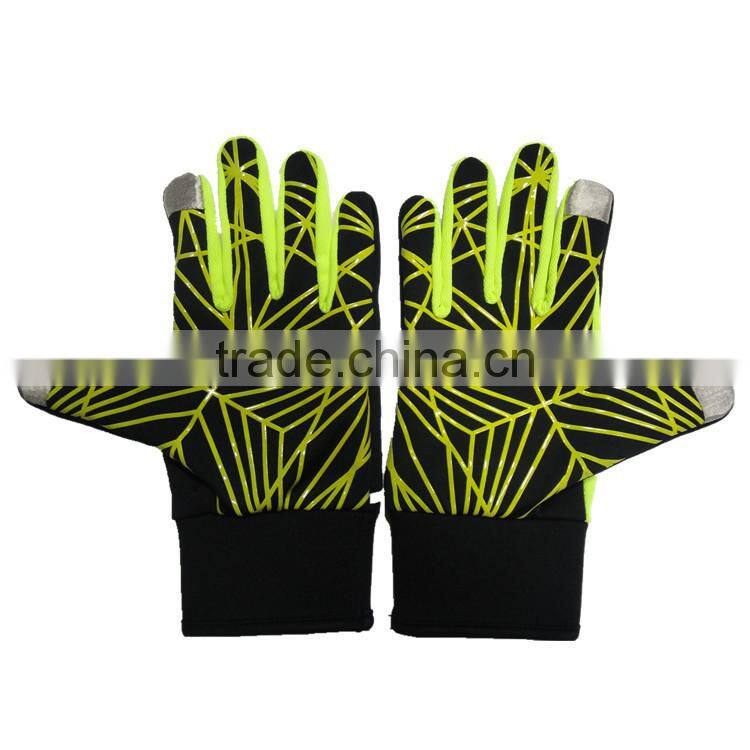 GZY 2015 outdoors sports two finger touch gloves