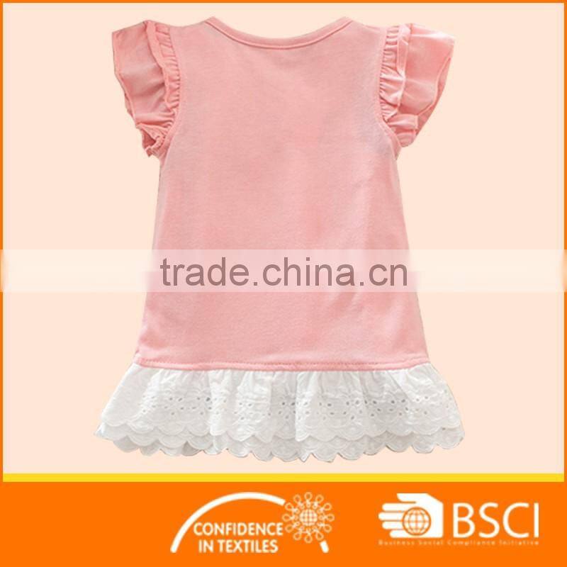 Toddler Dress OEKO TEX and BSCI Summer Mini Baby Dress