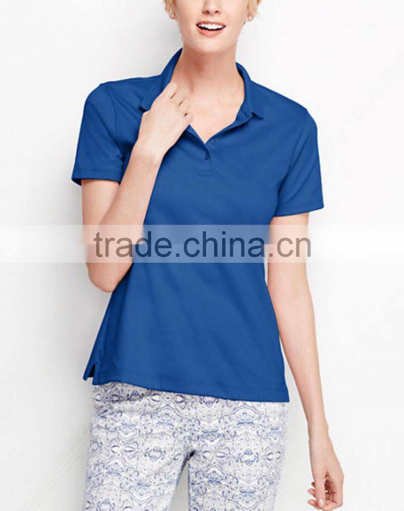 OEM factory Custom made polo women short sleeve