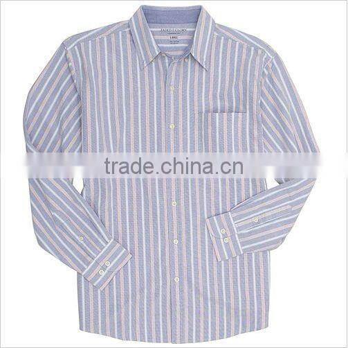 Light Color Men's Cotton Dress Shirt