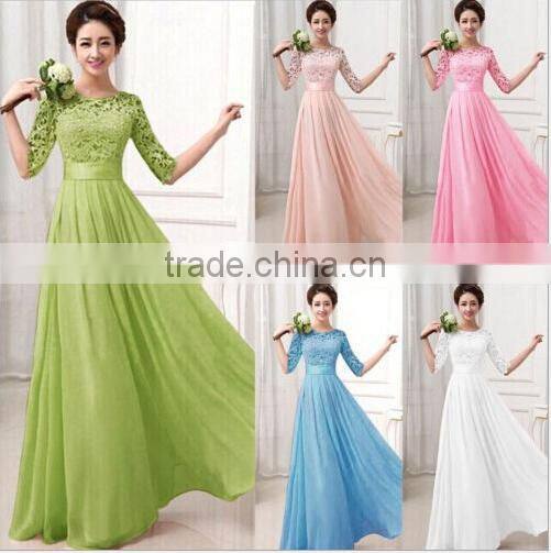 2016 Chiffon lace elsa dress cosplay costume in frozen woman designer wedding dress