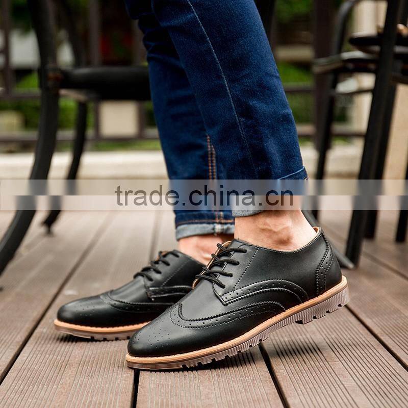 MS1018 New style 2017 man casual shoes retro men lace shoes