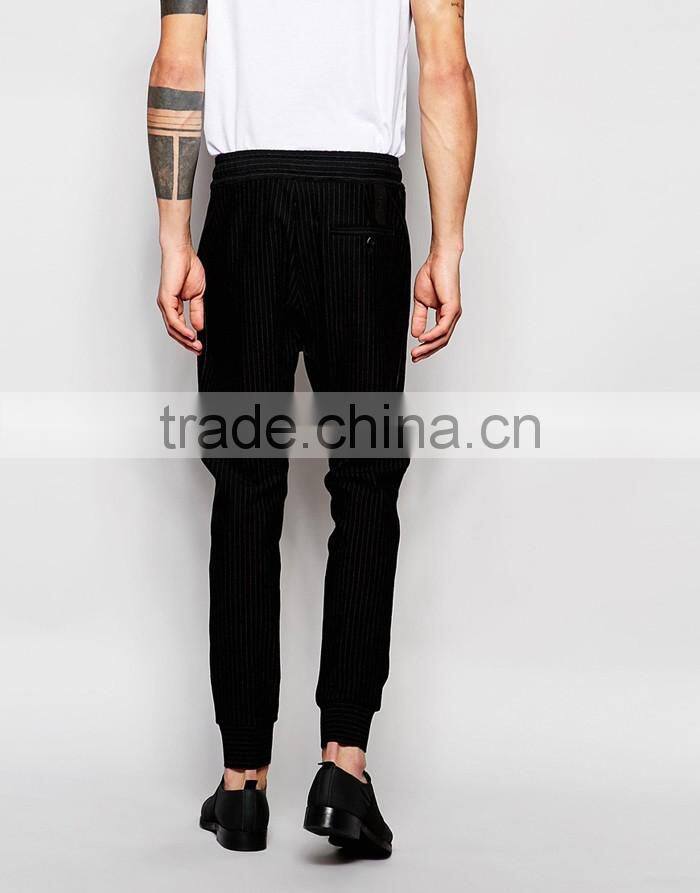 Custom man tapered joggers in slim fit with tapered ankle wholesale