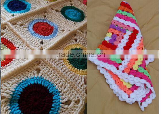 Manufacturers wholesale handmade crochet blanket
