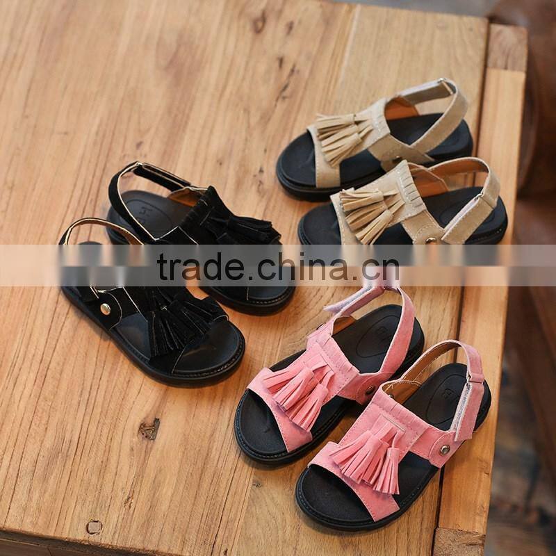 S60223B new summernew 2017 princess shoes Children's beach shoes