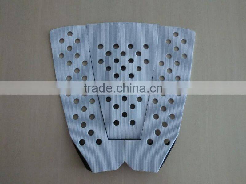 Surfing Traction Front And Tail Pads Customized Pattern Color Surf Tail Pad