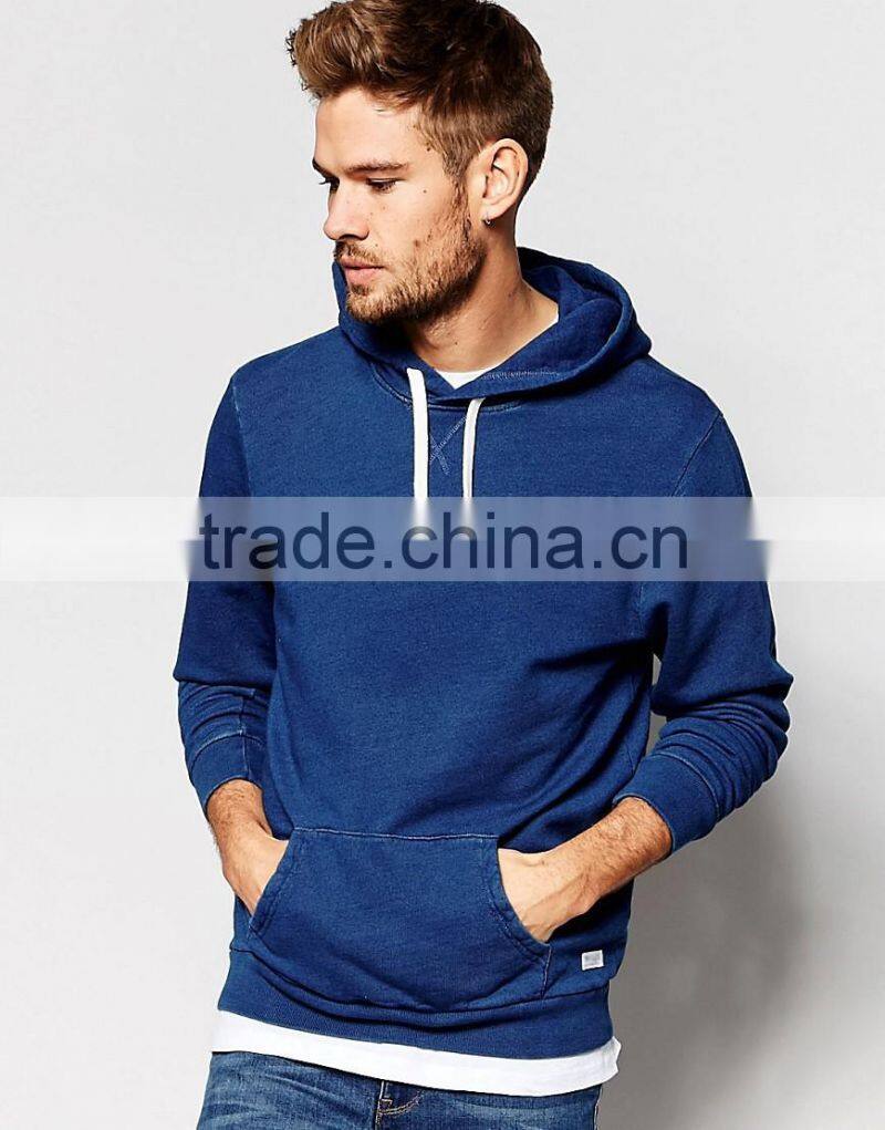 100% Cotton plain hoodies high quality OEM pullover wholesale custom hoodies 2016