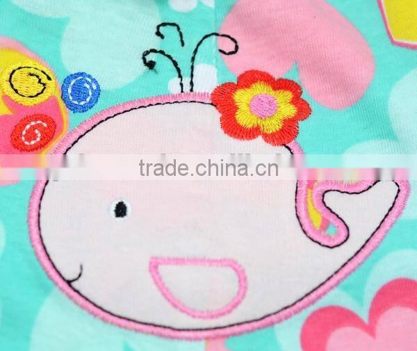 wholesale 5 pcs pant set with cute embroidery, pant gift set