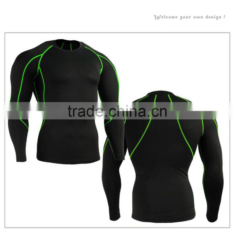 Mens Compression Good Elasticity 2017 Hot Sale Short Sleeve Cycling Jersey