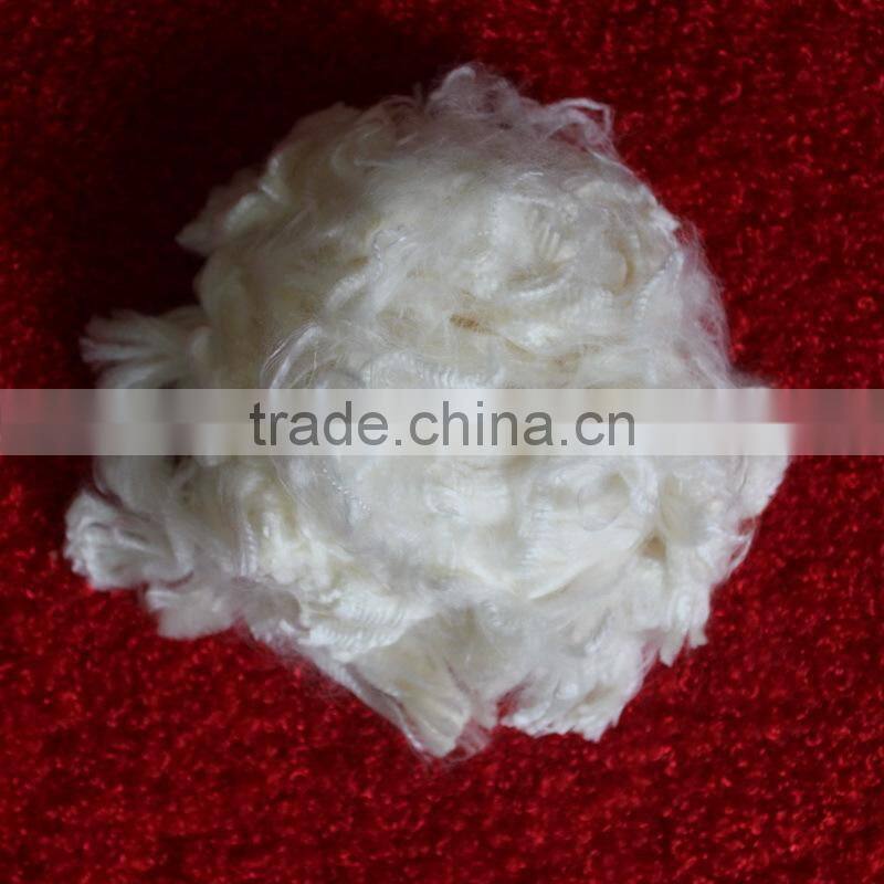 Milk protein fiber yarn
